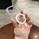 Capa de Proteção Magnética Transparente para iPhone